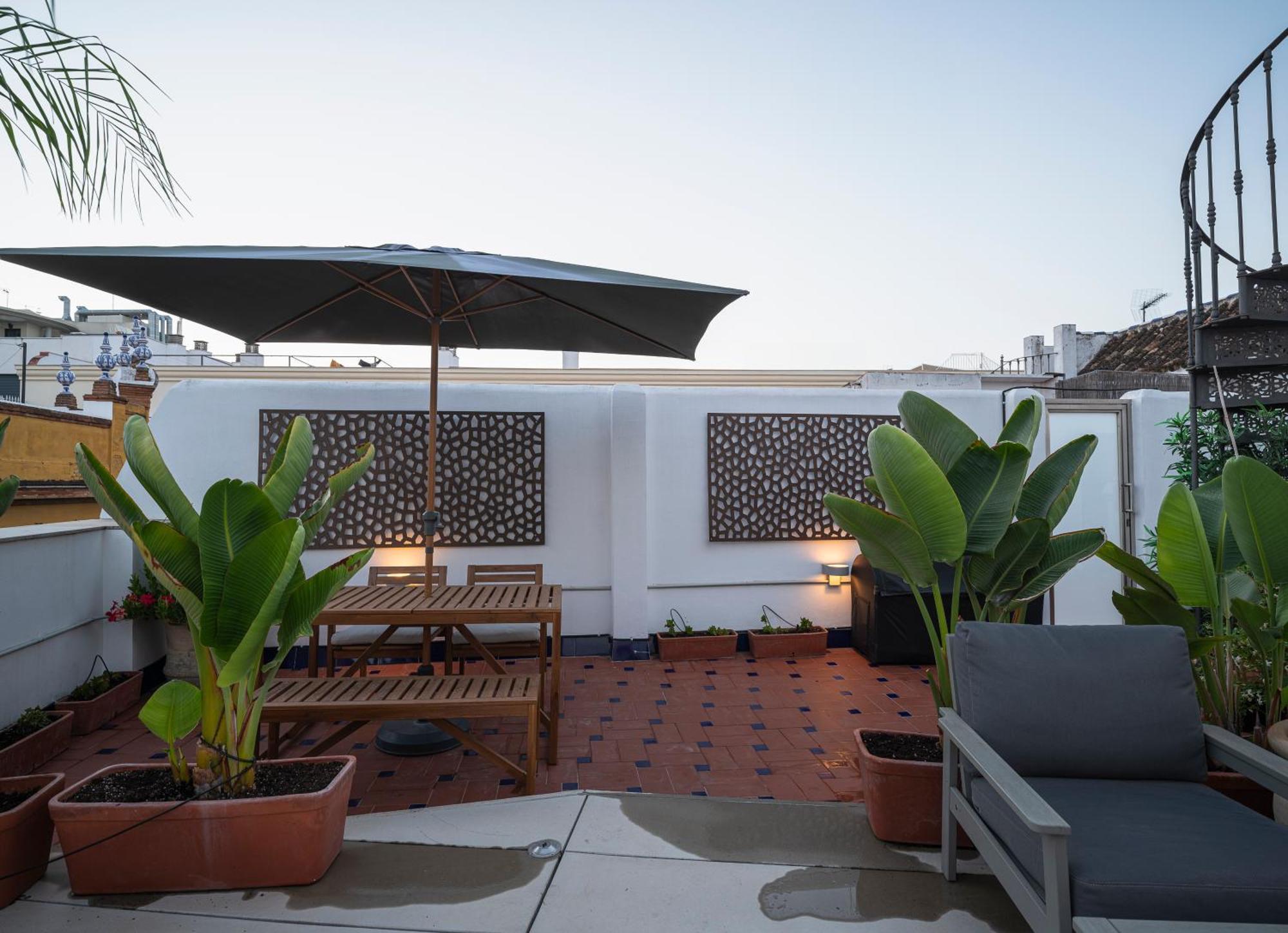 The Terrace, Duplex Con Terraza Privada Apartment Sevilla Bagian luar foto